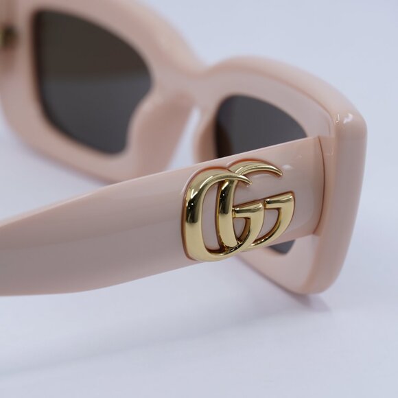 ?️ New Gucci GG1827S 005 Sunglasses - Pink Frame, Brown Lenses main image 6